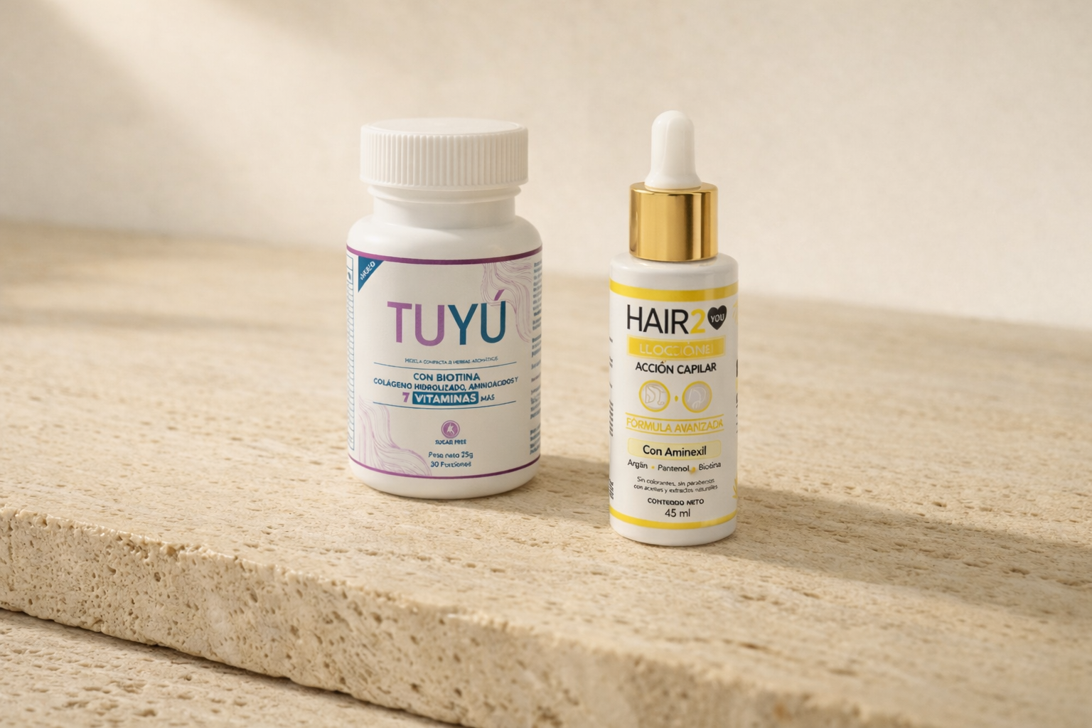 Kit Tuyu Integral con vitaminas y locion capilar